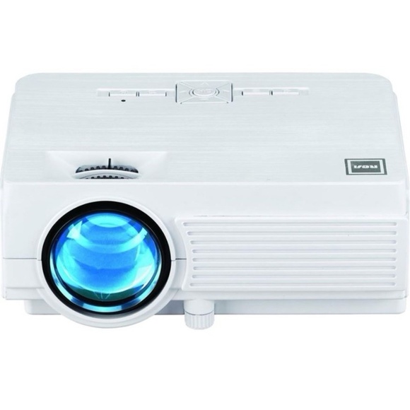 Projector w/ 100" Fold up Screen Streaming Ready. RCA 1080p LCD Home Theater - Picture 5 of 6